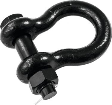 SAFETEX Shackle 22mm bk with Bolt, Mother, Splint