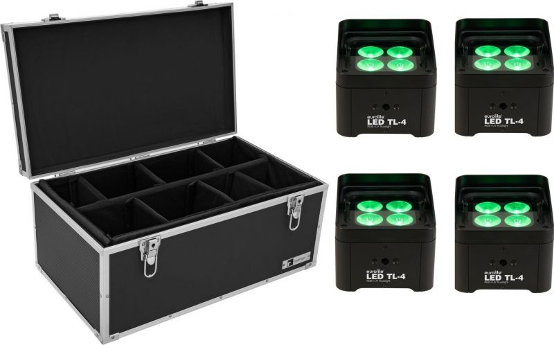Eurolite Set 4x LED TL-4 Trusslight + Case