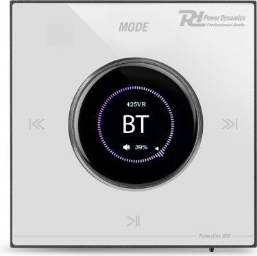 Powerline B50W In Wall Audio Amplifier BT/LCD White