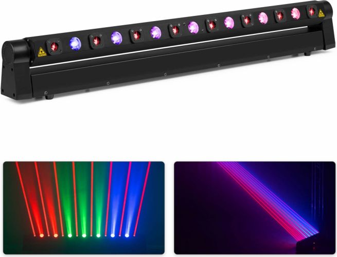 Hyaden Moving Bar with 7 LED and 8 Laser beams