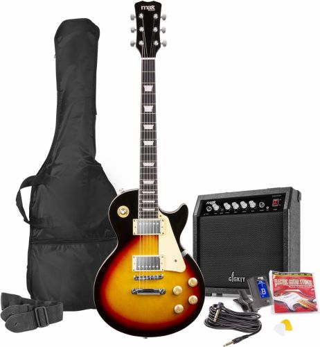 GigKit Electric Guitar Pack SC Style Sunburst