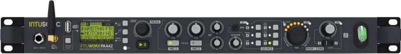 INTUSONIC PAA42+ Dual Output Stereo Media Preamplifier