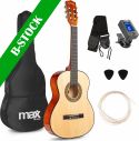Musikinstrumenter, SoloArt Junior 3/4 Classic Guitar Pack Natural "B-STOCK"