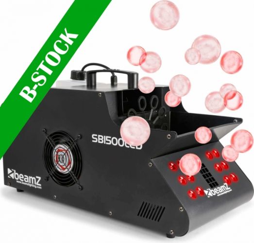 SB1500LED Smoke & Bubble Machine RGB LEDs "B STOCK"