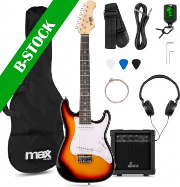 GigKit Junior Electric Guitar Pack Sunburst 3/4 "B STOCK"
