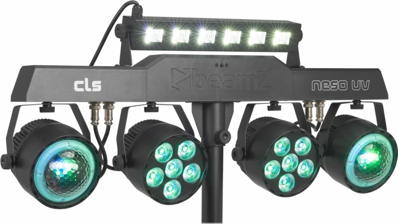 CLS Party Bar NesoUV with 2x Jelly Moon, 2xPAR and UV/Strobe