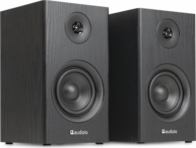 BS15 Active Bookshelf Speaker Set 60W BT Black