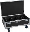 Roadinger Flightcase 6x AKKU UP-4 QCL Spot QuickDMX MK2 with charging function and wheels