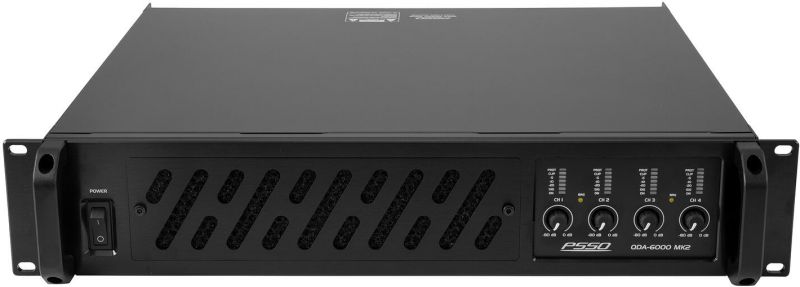 PSSO QDA-6000 MK2 4-channel Amplifier