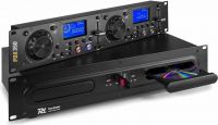 PDX350 Dobbelt CD/MP3/USB-afspiller