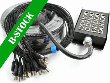 Stage Snake 16-in 4-out XLR 30 metres "B-STOCK"