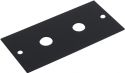 Flight Case Tilbehør, Omnitronic Module 2U 2x 6.3mm plug 44x88mm