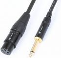 Cables & Plugs, CX135 Cable Converter XLR Female - 6,3M Jack Male