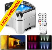 Beamz BBP96SC Batteri Uplight Par 6x 12W / RGBAW + UV / Trådløs DMX