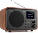 DAB Radio 'Luxus- og Transportabel Radio' DAB/DAB+/FM/Bluetooth modtager og højttaler, træ DAB Radio 'Luxus- og Transportabel Radio' DAB/DAB+/FM/Bluetooth modtager og højttaler, træ