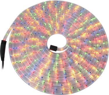 Lyskæde "kraftig vandslange design" multicolor, 9m