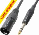 XLR plug - Stereo Jack, CX139 Cable Converter XLR Male - 6,3ST.Jack