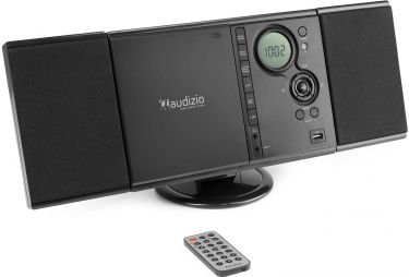 Reims Compact Stereo System Black "C-STOCK"