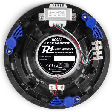 NCSP6 Lavprofil Loftshøjttaler 100V 6,5" Hvid