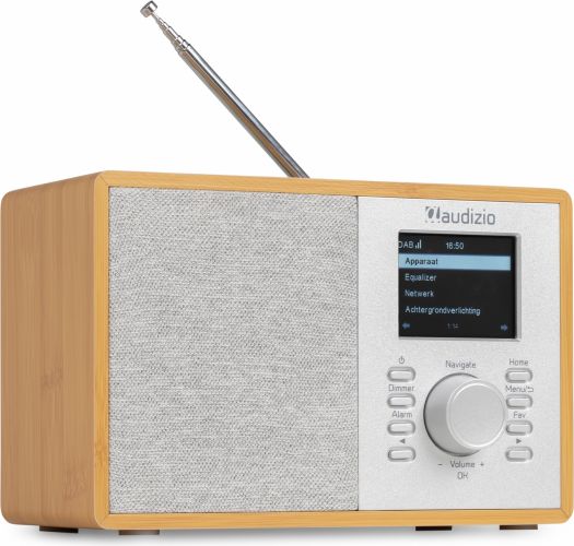 Cosa Internet Radio with DAB+/FM Tuner Light Wood