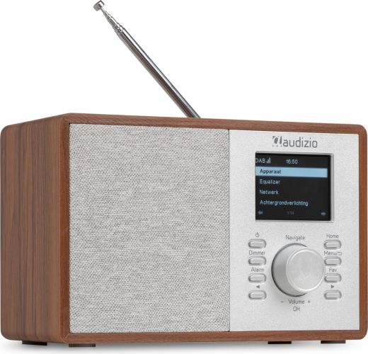 Cosa Internet Radio with DAB+/FM Tuner Wood