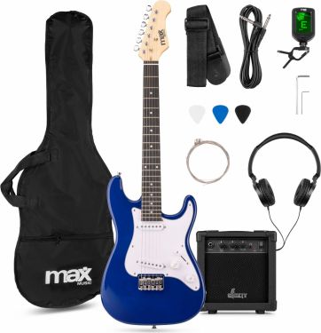 GigKit Junior Electric Guitar Pack Blue 3/4