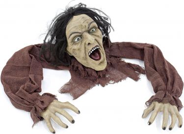 Halloween Dekoration, Krablende Zombie, 140cm