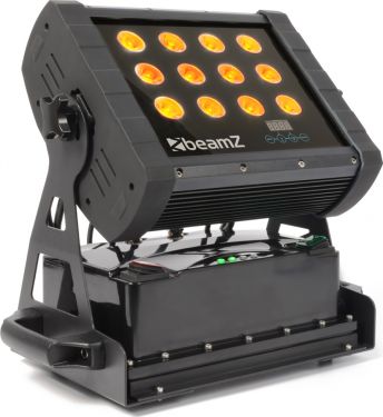 WH128WI Wall Washer 12x 8W Quad LEDs IP65 Battery 2,4Ghz