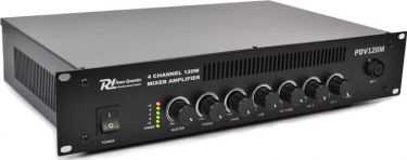 PDV120M 120W/100V 4-Channel Mixer Amplifier