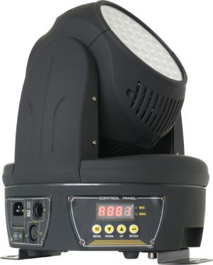 Moving Head HML-216 Dobbelt Wash / 216W LED og DMX / Perfekt til scenelys!
