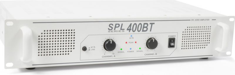 SPL 400BT Amplifier 2x 200W White
