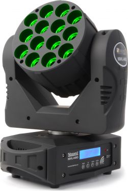 Moving Head MHL-1410 / 14x 10W Quad LED / Trådløs DMX
