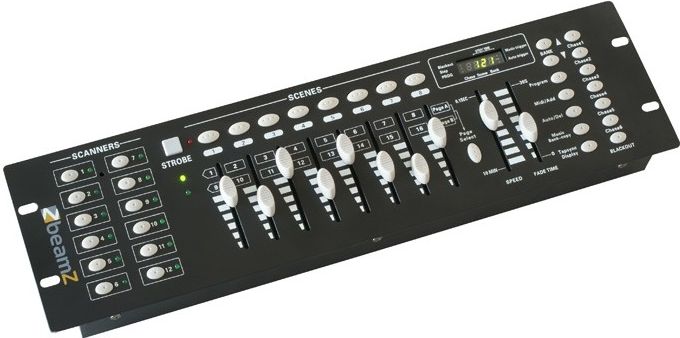 DMX controller PRO 192 channel