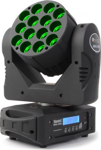 Moving Head MHL-1410 / 14x 10W Quad LED / Trådløs DMX