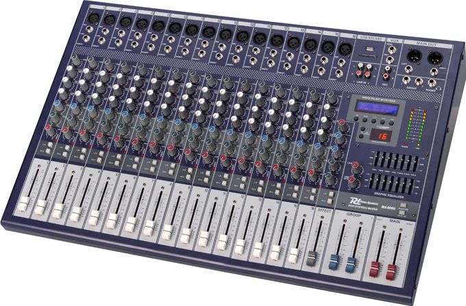 PDM-S1602 16-Channel Stage Mixer DSP/MP3