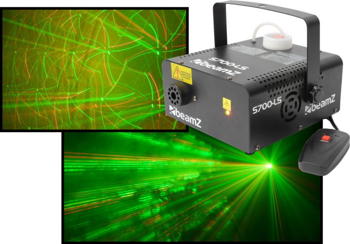 S700-LS Smoke Machine + Laser R/G