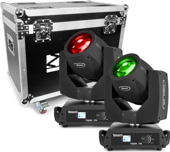 Tiger E 7R Spot Movinghead 2 pieces in Flightcase