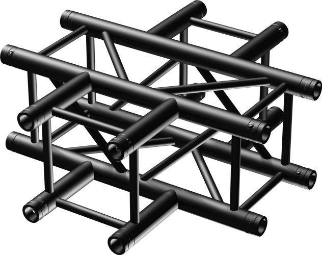 P30-C41 Truss 4-way cross Black