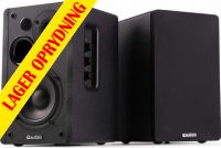KS01 Active Bookshelf Speaker Set 80W Black