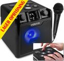 SBS50B-DRUM Karaoke Set Svart med Trommepads