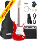 GigKit Elektrisk Gitar Pakke Rød