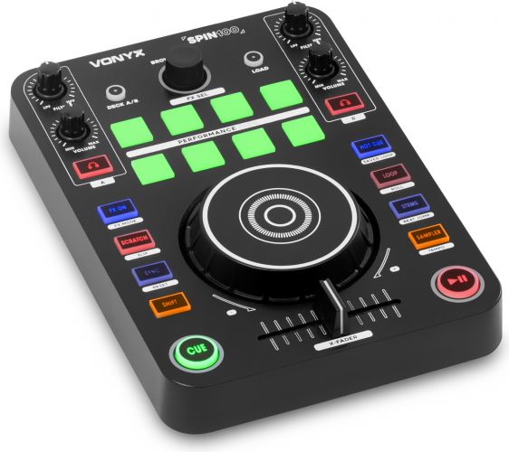 Spin100 DJ Midi Controller Virtual
DJ