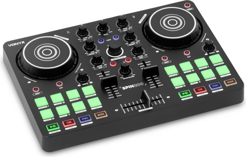Spin200 DJ Dual Midi Controller Virtual
DJ