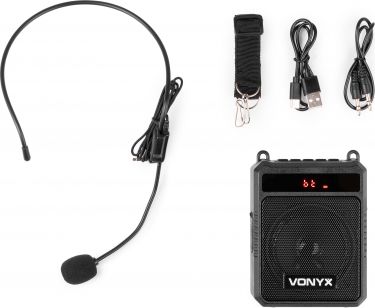 BVA20 Portable Voice Amplifier with Headset