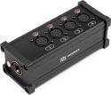 CX188 RJ45 to 4x XLR5F Splitter Box