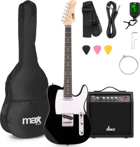 GigKit T-series Electric Guitar Pack Black