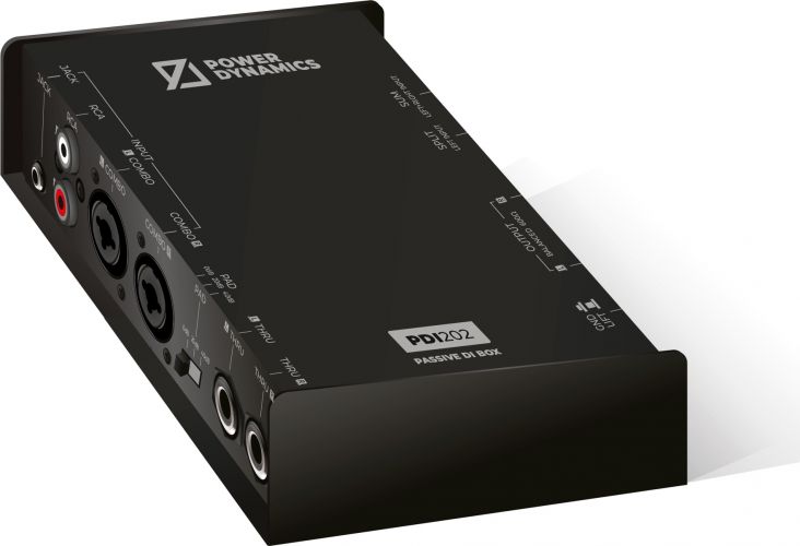PDI202 Stereo Passive DI Box