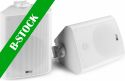 Høyttalere, BC50V White Speaker Pair 100V 8 Ohm 5,25" 120W - IP56 "B-STOCK"