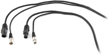 CX07-2 Combi Cable Powerconnector TR - XLR M / Powerconnector TR - XLR F 2m